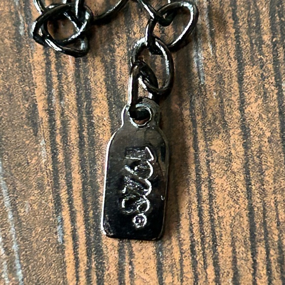 1928 brand necklaces blue & Purple Crystals gunmetal hardware - Picture 7 of 17